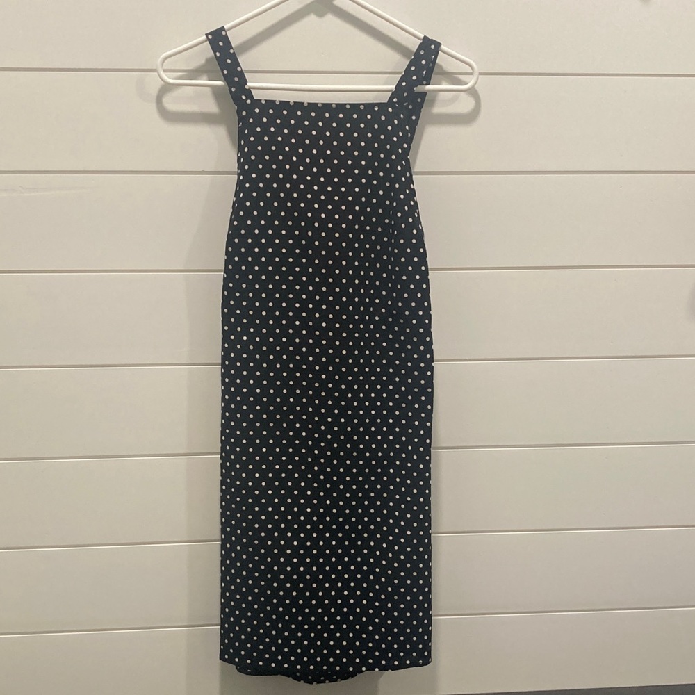ASOS Black and White Polka Dot Dress